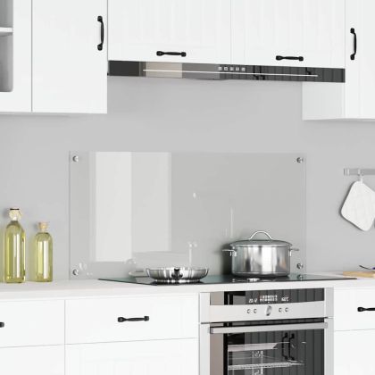 Кухненски заден панел Прозрачен 110 x 50 x 0,6 см