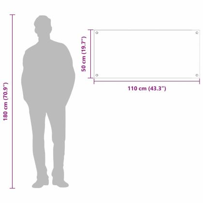 Кухненски заден панел Черно 110 x 50 x 0,6 см закалено стъкло