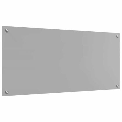 Кухненски заден панел Светлосиво 110 x 50 x 0,6 см