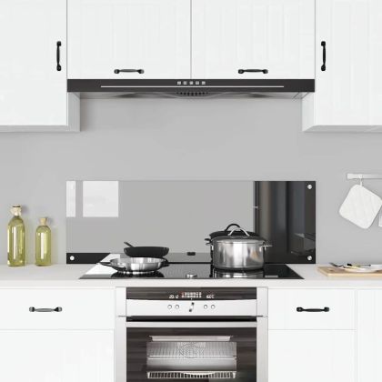 Кухненски заден панел Тъмносив 120 x 40 x 0,6 см