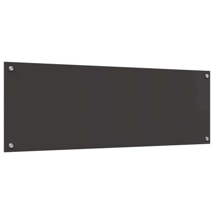 Кухненски заден панел Тъмносив 120 x 40 x 0,6 см