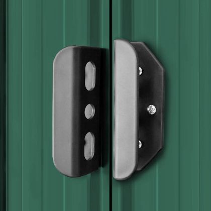 Градинска барака, зелена, метал