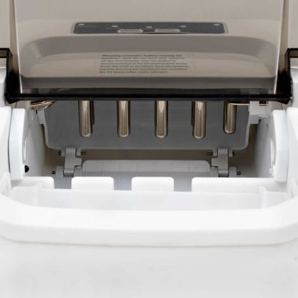 Ледогенератор, бял, 1,4 л, 15 кг/24 часа