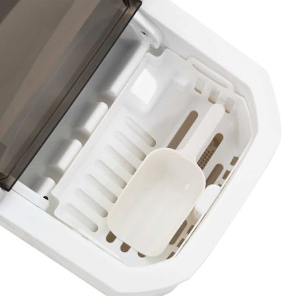 Ледогенератор, бял, 1,4 л, 15 кг/24 часа