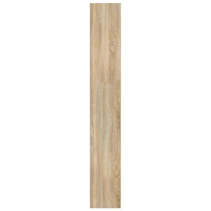 Библиотека/разделител за стая, дъб сонома, 40x30x198 см