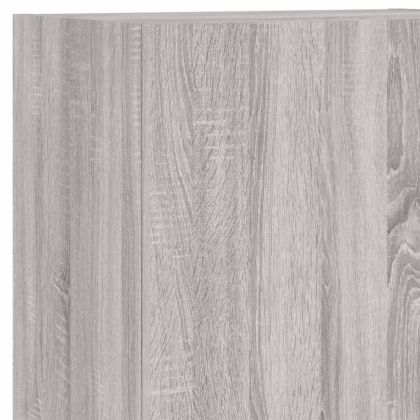 ТB стенен шкаф, сив сонома, 40,5x30x102 см, инженерно дърво