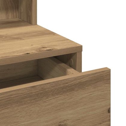 Тоалетна маса дъб артизан 80 x 41 x 144.5 см Инженерно дърво