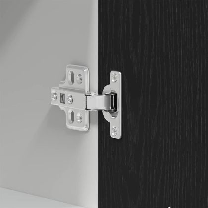 Висящ шкаф Riga Черен дъб 60 x 31 x 60 см Инженерно дърво