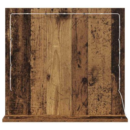 Огледало за грим с огледало Старо дърво 60 x 55 x 18 см