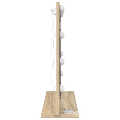 Огледало за грим с огледало Сонома дъб 60 x 55 x 18 см