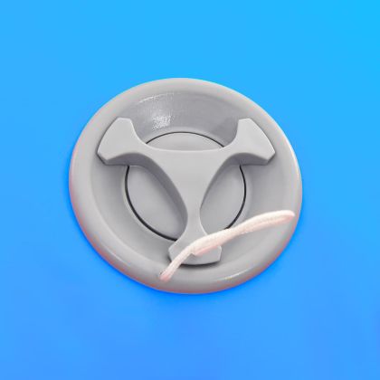 Надуваем гимнастически дюшек с помпа 100x60 см PVC син