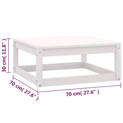 Градински лаундж комплект, 6 части, с възглавници, масив бор