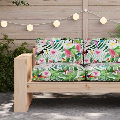 Възглавница за палетна седалка Многоцветен 80 x 80 x 12 cm