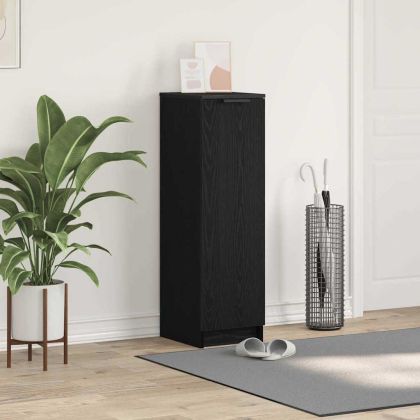 Шкаф за обувки Черния дъб 29,5 x 35 x 101 см Инженерно дърво