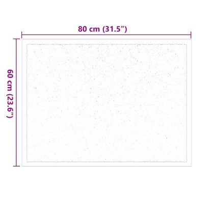 Мат за врата Антрацит 60 x 40 x 1.2 см Тедди плат