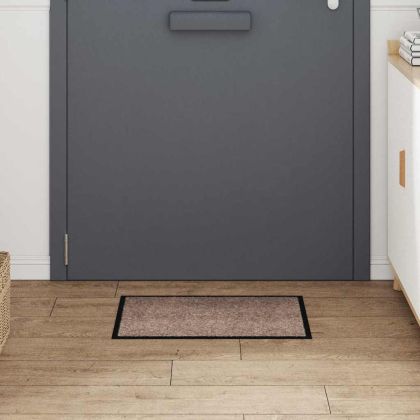 Мат за врата Бежово 60 x 40 x 1.2 см Тедди плат