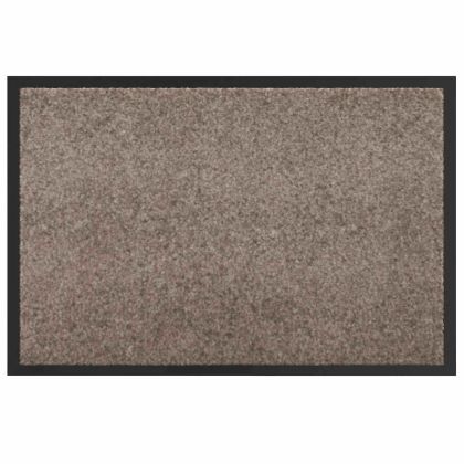 Мат за врата Бежово 60 x 40 x 1.2 см Тедди плат