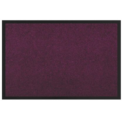 Мат за врата Виненочервен 60 x 40 x 1.2 см Тедди плат