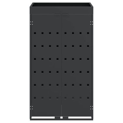 Склад за контейнери с покрив за растения за единичен контейнер 240L