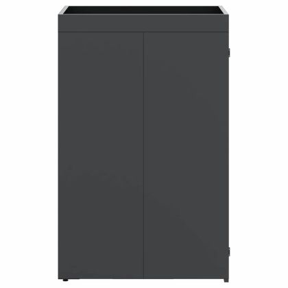 Склад за контейнери с покрив за растения за единичен контейнер 240L