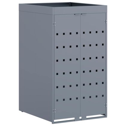 Склад за контейнери с покрив за растения за единичен контейнер 240L