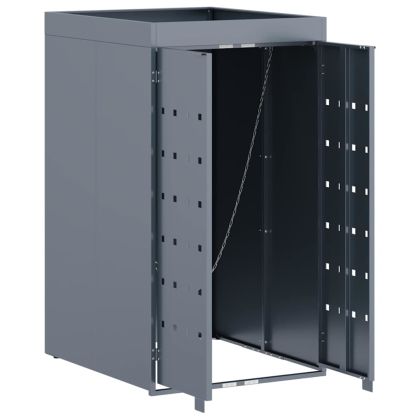 Склад за контейнери с покрив за растения за единичен контейнер 240L