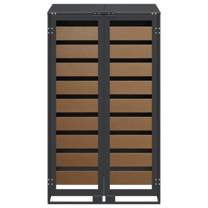 Съхранение за кош за отпадъци с газов капак за 240L контейнер