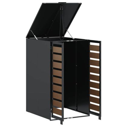 Съхранение за кош за отпадъци с газов капак за 240L контейнер