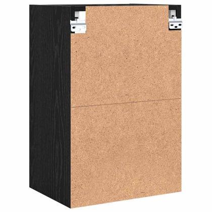 Висящ шкаф Riga Черен дъб 40 x 29,5 x 60 см Инженерно дърво