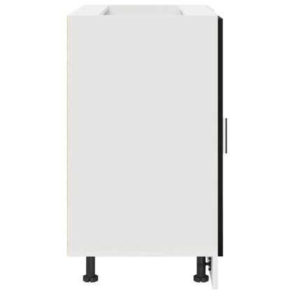 Кухненски ъглов основен шкаф Riga Черен дъб 86 x 46 x 81,5 см