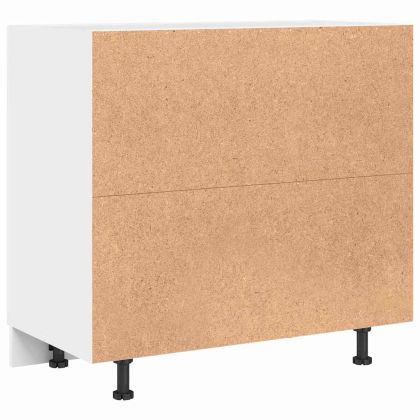 Кухненски ъглов основен шкаф Riga Черен дъб 86 x 46 x 81,5 см