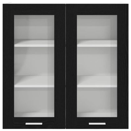 Висящ шкаф Riga Черния дъб 80 x 31 x 80 см Инженерно дърво