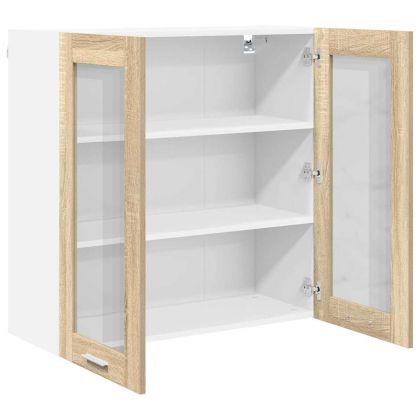 Висящ шкаф Riga Сонома дъб 80 x 31 x 80 см Инженерно дърво