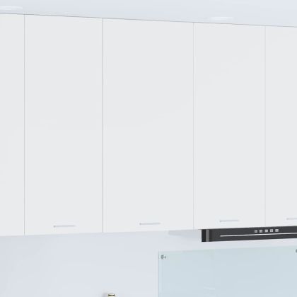 Висящ шкаф с врата Riga Бяло 50 x 31 x 100 см Инженерно дърво