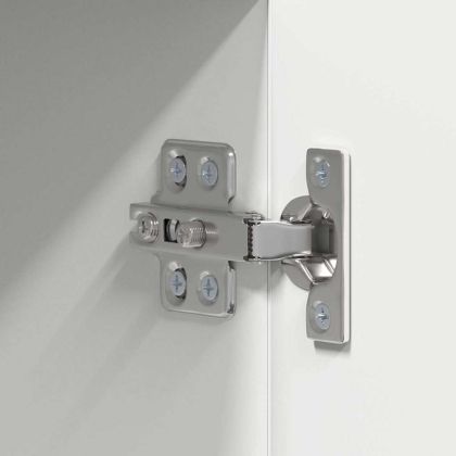 Висящ шкаф с врата Riga Бяло 50 x 31 x 100 см Инженерно дърво