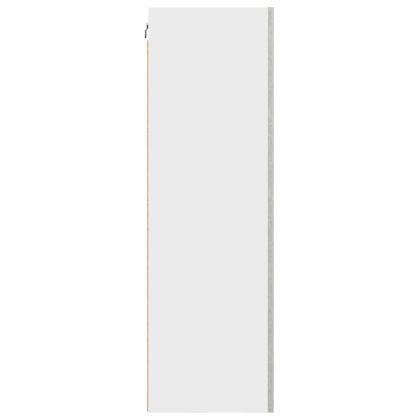 Висящ шкаф с врата Riga Бетон сив и бяло 50 x 31 x 100 см