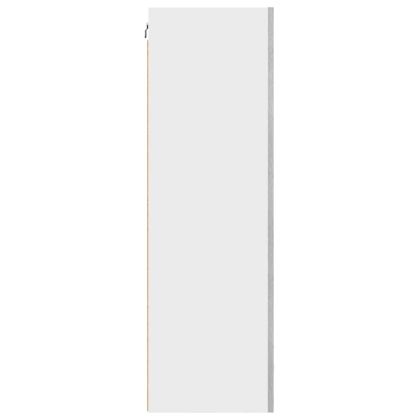 Висящ шкаф с врата Riga Сив Сонома и бяло 50 x 31 x 100 см