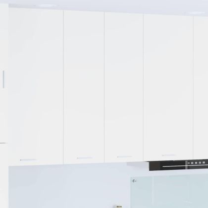 Висящ шкаф с врата Riga Бяло 60 x 31 x 100 см Инженерно дърво