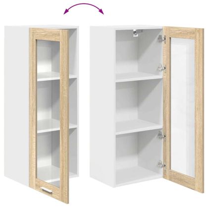 Висящ шкаф Riga Сонома дъб 40 x 31 x 100 см Инженерно дърво