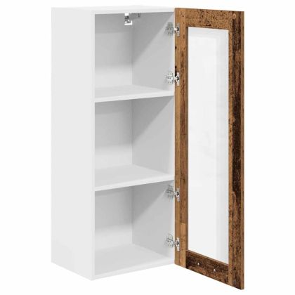 Висящ шкаф Riga Старо дърво 40 x 31 x 100 см Инженерно дърво