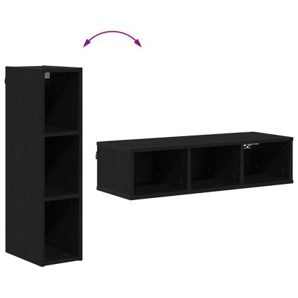 Висящ шкаф Черния дъб 20 x 29,5 x 80 см Инженерно дърво