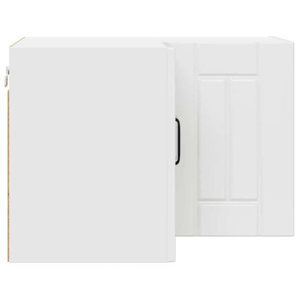 Кухненски шкаф Лъскаво бяло 57 x 57 x 40 см Инженерно дърво