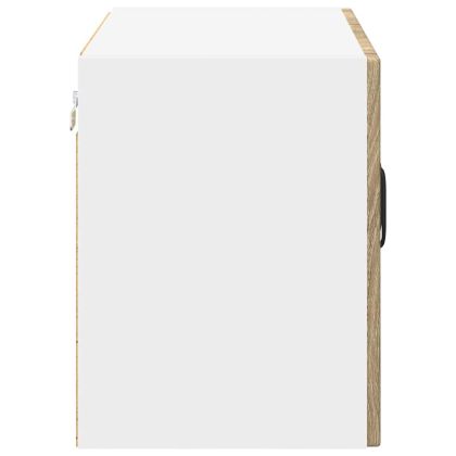 Кухненски шкаф 2 pcs Сонома дъб 60 x 31 x 40 см Инженерно дърво