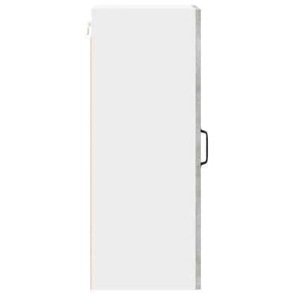 Кухненски шкаф Циментено сиво 30 x 31 x 80 см Инженерно дърво