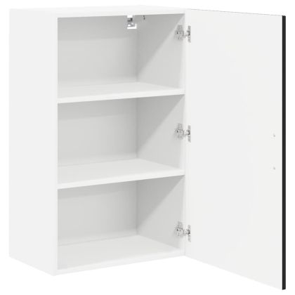 Кухненски шкаф Черно 50 x 31 x 80 см Инженерно дърво