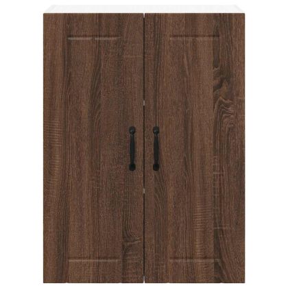 Кухненски шкаф Кафяв дъб 60 x 31 x 80 см Инженерно дърво