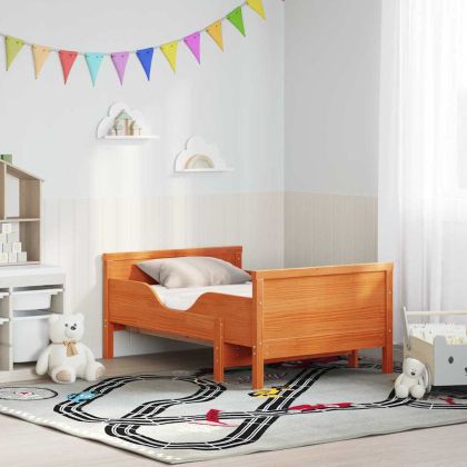 Рамка за легло Восъчнокафяв 80 x 200 cm Борово дърво масив