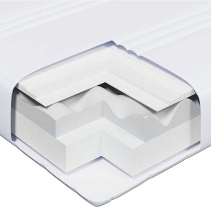 Рамка за легло с матрак Кафяво 80 x 200 cm Солидно борово дърво