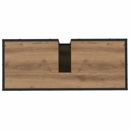 Комплект мебели за баня с чекмедже 3 pcs Дъб Инженерно дърво