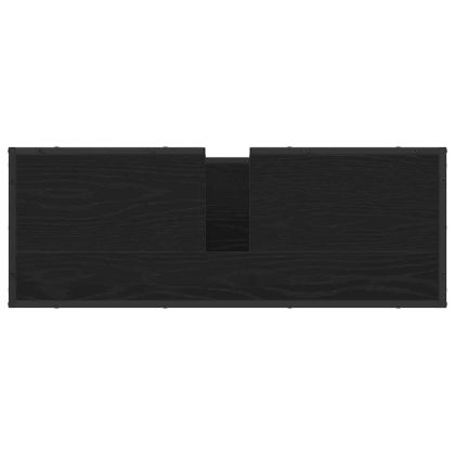 Комплект мебели за баня 3 pcs Старо дърво Инженерно дърво